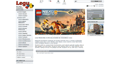 Desktop Screenshot of legu.cz